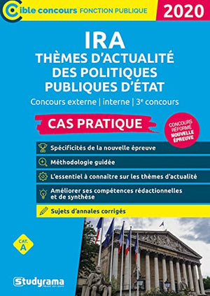 IRA – Thèmes d'actualité des politiques publiques d'état