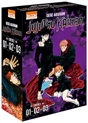 Coffret Jujutsu Kaisen vol. 1 à 3