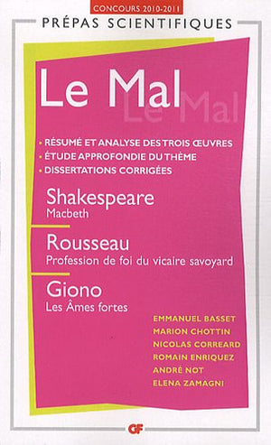 Macbeth - Profession de foi du vicaire savoyard - Les Âmes fortes