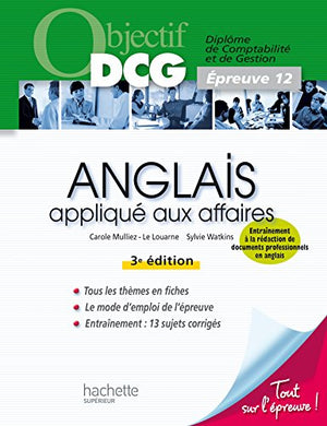 Objectif DCG - Anglais appliqué aux affaires