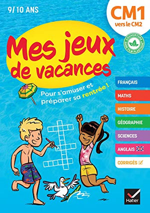 Mes jeux de vacances du CM1 vers le CM2- 2024