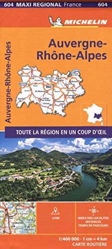 Carte Régionale Maxi - Auvergne-Rhône-Alpes