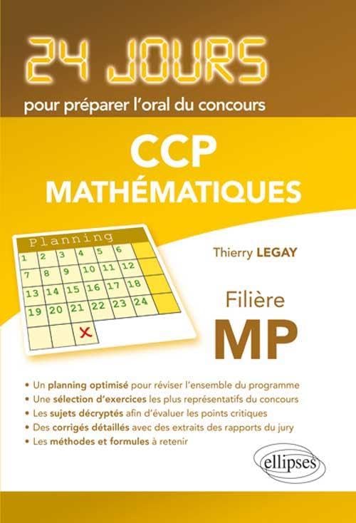 Mathématiques concours CCP filière MP