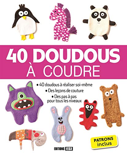 40 doudous à coudre