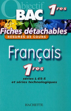 Français 1e L-ES-S et technologiques