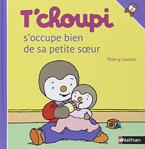 T'choupi s'occupe bien de sa petite soeur