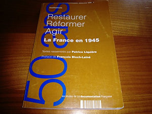 Restaurer, réformer, agir