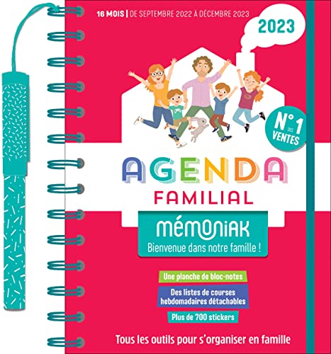 Agenda familial Mémoniak, sept. 2022- déc 2023