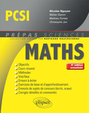 Mathématiques PCSI