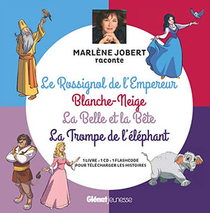 La trompe de l'éléphant, La belle et la bête, Blanche Neige, Le Rossignol de l'Empereur: Livre CD