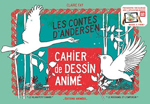 Cahier de dessin animé les contes d'Andersen