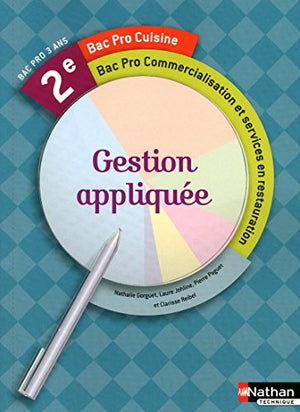 Gestion appliquée 2e Bac Pro Cuisine