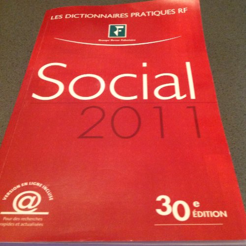 Dictionnaire social 2011