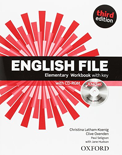 ENGLISH FILE 3RD EDITION ELEMENTARY: WORKBOOK & ICHECKER WITH ANSWER BOOKLET
