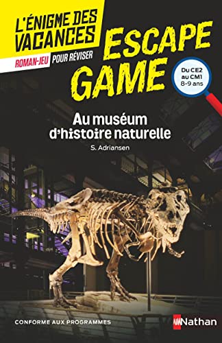 Escape Game - Au muséum d'histoire naturelle - L'enigme des vacances CE2-CM1