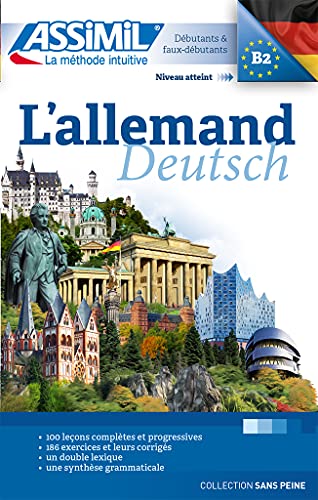 Allemand | Livre méthode | Apprendre l'allemand niveau B2 | Collection Sans Peine