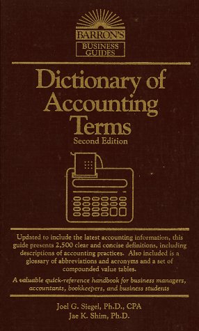 Dictionary of Accounting Terms