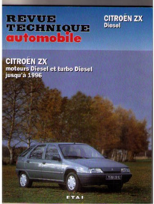 Citroën ZX - moteurs Diesel et turbo Diesel jusqu'à 1996