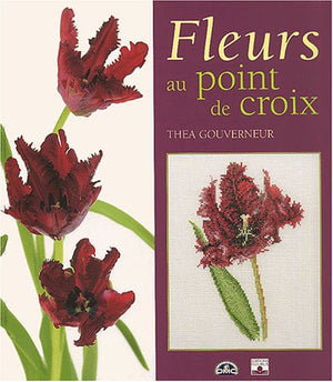 Fleurs au point de croix