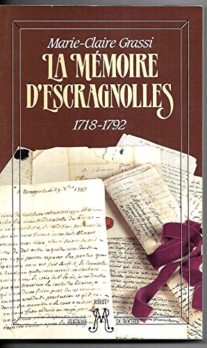 La mémoire d'Escragnolles