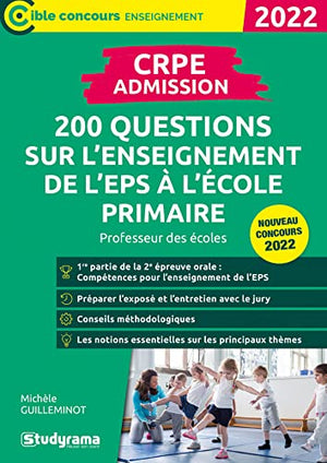 CRPE – 200 questions sur l'enseignement de l'EPS à l'école primaire