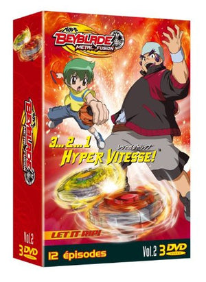 Beyblade Metal Fusion-3.2.1 Hyper Vitesse-Coffret n° 2 (3 DVD)