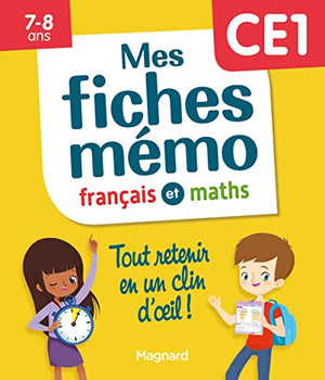 Mes fiches mémo CE1