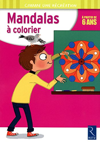 Mandalas à colorier : 6 ans