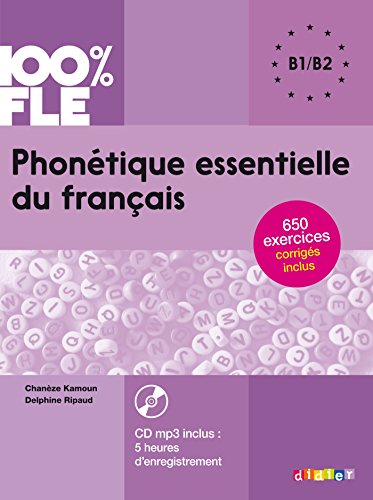 Phonétique essentielle du français niv. B1/B2 - Livre + CD