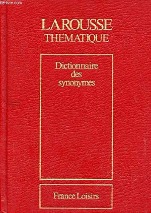 Nouveau dictionnaire des synonymes