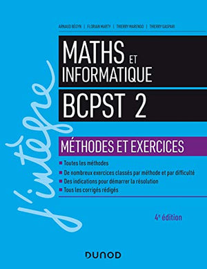 Maths et informatique BCPST 2