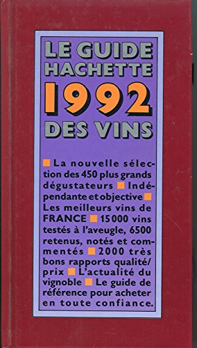 Guide Hachette des Vins de France 1992