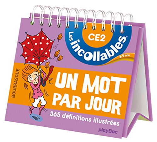 Incollables - Un mot par jour français 8-9 ans CE2