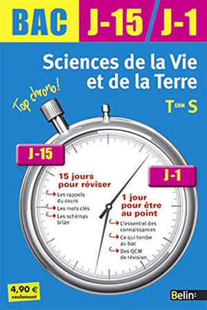 Sciences de la Vie et de la Terre Tle S