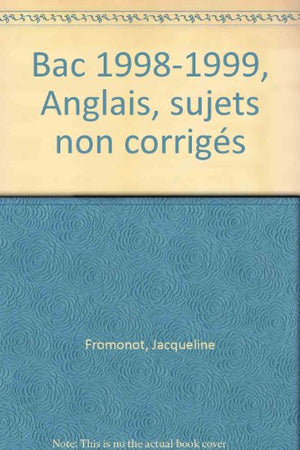 Anglais LV1-LV2, toutes séries