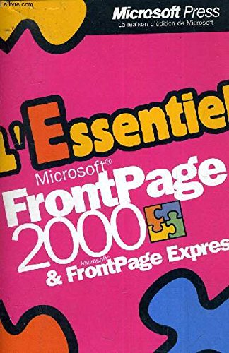 FrontPage 2000 et FrontPage Express