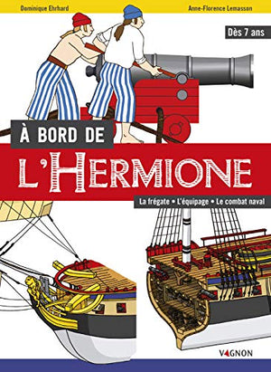 A bord de l'Hermione