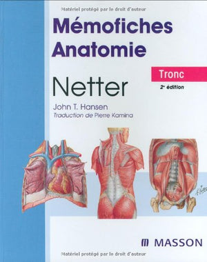 Mémofiches Anatomie Netter: Tronc