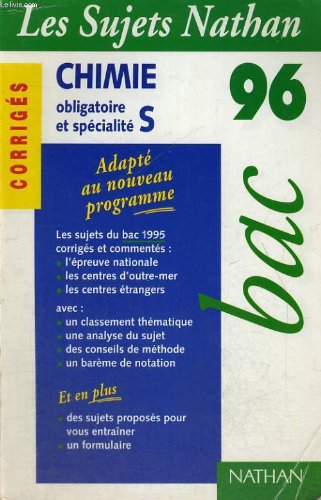 Bac 95-96 chimie TS