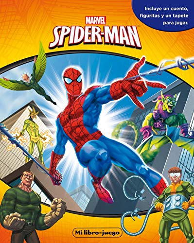 Spider-Man. Libroaventuras: Incluye un cuento, figuritas y un tapete para jugar