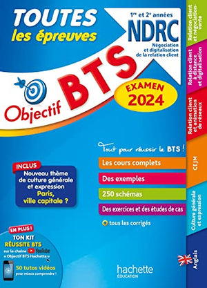 Objectif BTS NDRC (1re et 2e années)