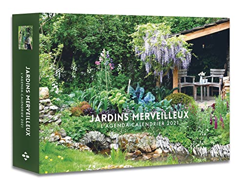 L'agenda-calendrier Jardins merveilleux