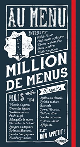 Au menu... Plus d'1 million de menus !