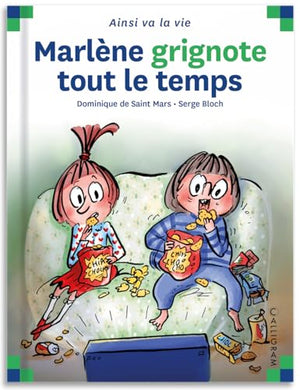 Marlène grignote tout le temps