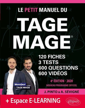 Le Petit Manuel du TAGE MAGE