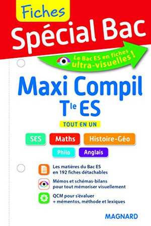 Spécial Bac Maxi Compil de Fiches Tle ES