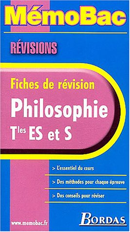 Memo revision philo term es/s