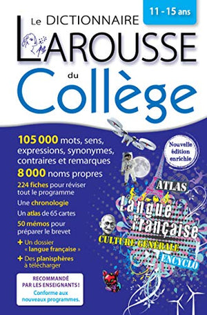 Le dictionnaire Larousse du collège