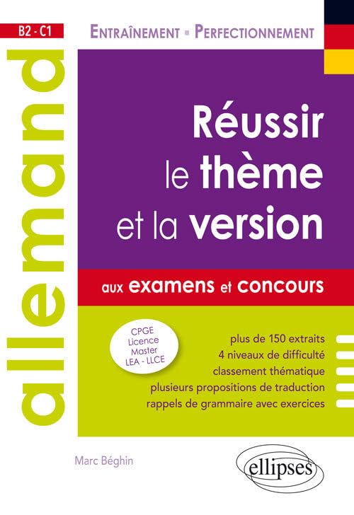 Réussir le thème et la version aux examens et aux concours