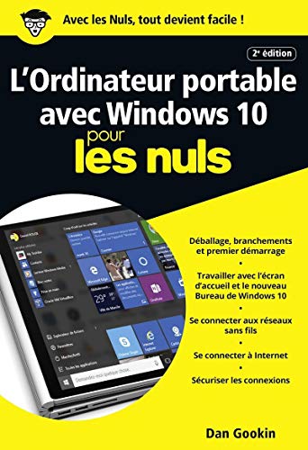 L'Ordinateur portable avec Windows 10 pour les Nuls poche, 2e édition